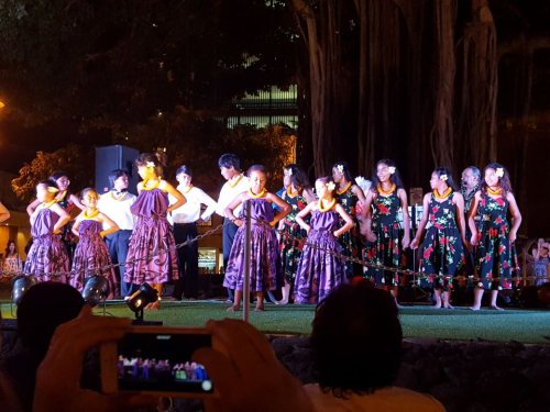 Hula Show - Kūhiō Beach